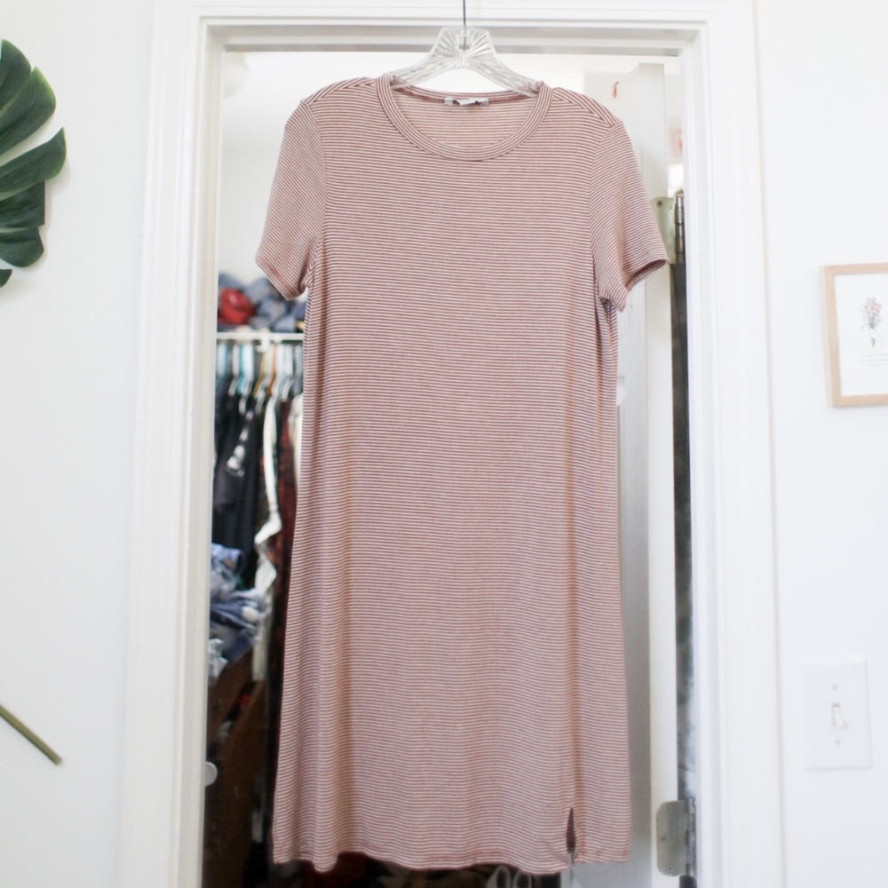 American Eagle striped T-shirt dress